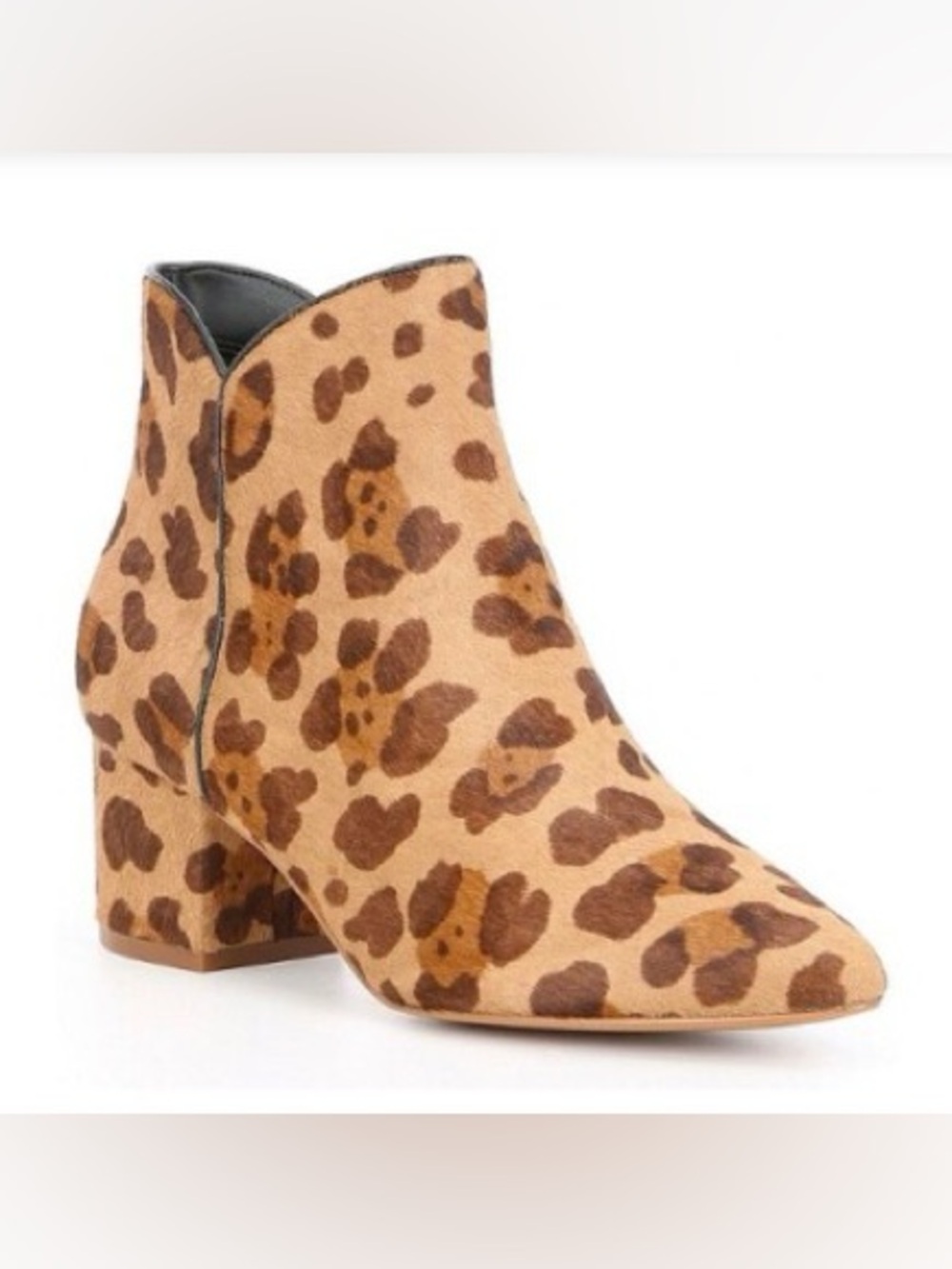 COLE HAAN REAL CALF HAIR BOOTS